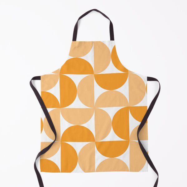 Item preview, Retro geometric semi circles orange designed and sold by ChimaHome.