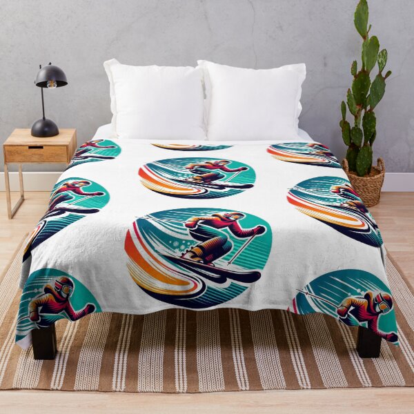 Item preview, Thrill of the Slopes — Speed, Snow & Adventure” designed and sold by denip.