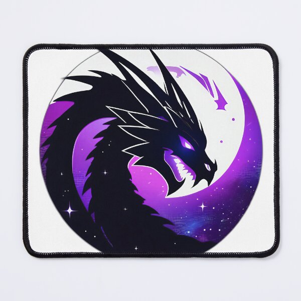 Item preview, Harmonic Emblem of the Black Dragon designed and sold by NoizeIArt.
