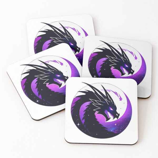 Item preview, Harmonic Emblem of the Black Dragon designed and sold by NoizeIArt.
