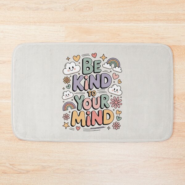 Item preview, Be Kind to Your Mind, Motivational, Inspirational, Positive Quote designed and sold by Magic Love Art Print.