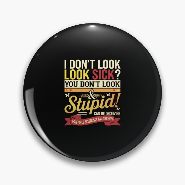 Item preview, MS Multiple Sclerosis Awareness  designed and sold by SyntaxClaw.