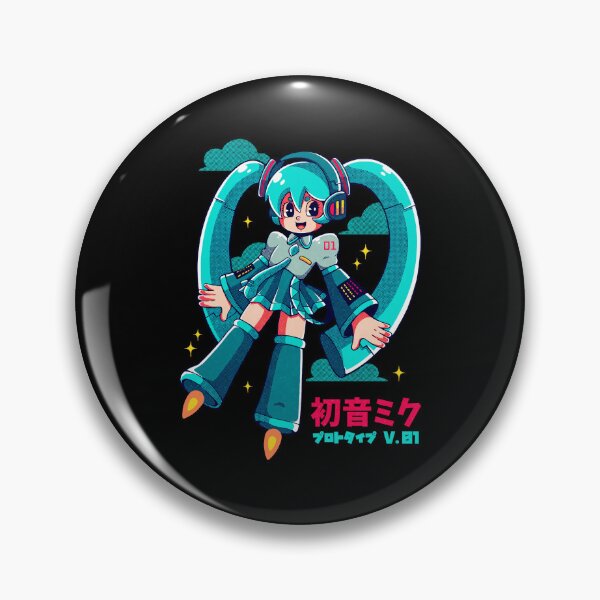 Item preview, Dynamic Action Illustration Of Hatsune Miku Style designed and sold by thedgareky.