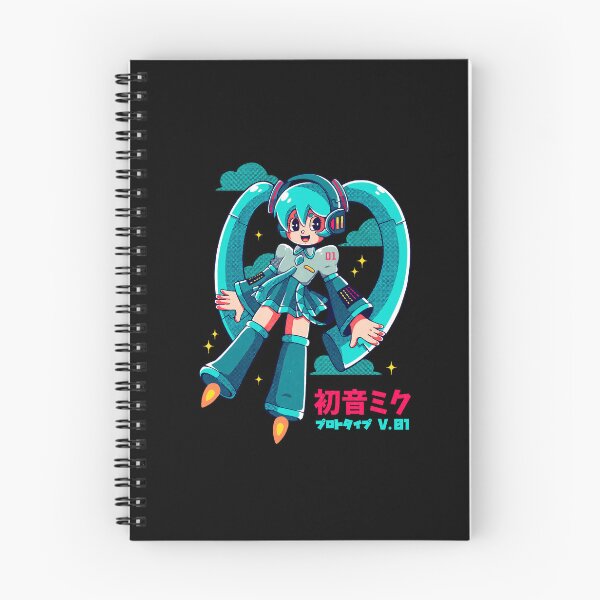 Item preview, Ilustración de acción dinámica al estilo de Hatsune Miku designed and sold by thedgareky.