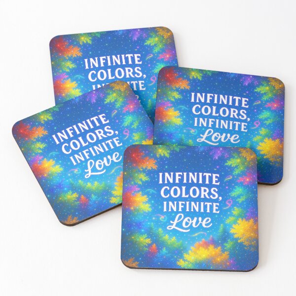 Item preview, Infinite Colors Infinite Love – ✨A Celestial Celebration of Pride and Unity designed and sold by WheelieGdArt.