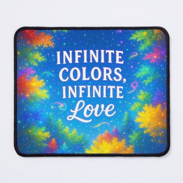 Item preview, Infinite Colors Infinite Love – ✨A Celestial Celebration of Pride and Unity designed and sold by WheelieGdArt.