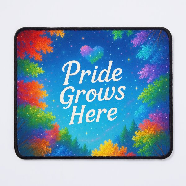 Item preview, Pride Grows Here – ✨Where Every Color Takes Root designed and sold by WheelieGdArt.