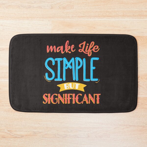 Item preview, Make Life Simple But Significant | Intentional Living, Minimalism & Purpose Quote designed and sold by Maltachi Designs.
