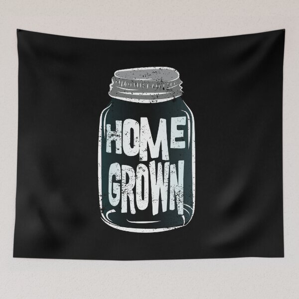 Item preview, Home Canning Jar Home Grown Canning Jar designed and sold by KentuckyGirlTee.