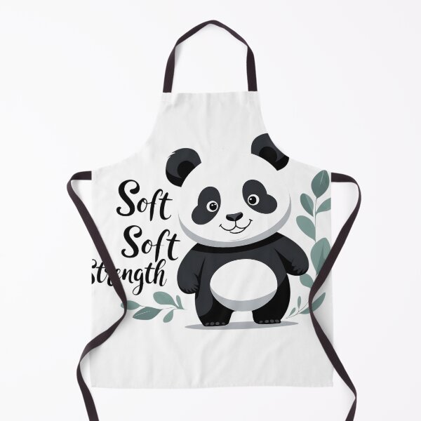 Item preview, Soft Soft Strength Panda Cute Animal designed and sold by hawai3000.