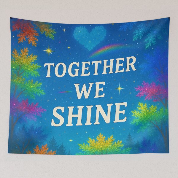 Item preview, Together We Shine ✨ designed and sold by WheelieGdArt.