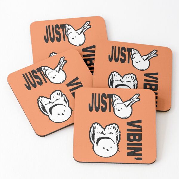 Item preview, Japanese Long-Tailed Tit - Just Vibin' designed and sold by SKETCHYANDGRAPHIC.