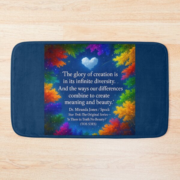 Item preview, Infinite Diversity – ✨TOS S3 E5 Quote (Reimagined) designed and sold by WheelieGdArt.