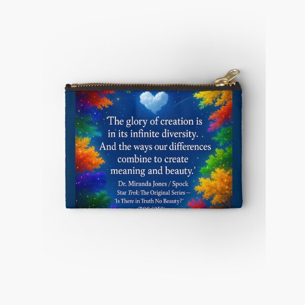 Item preview, Infinite Diversity – ✨TOS S3 E5 Quote (Reimagined) designed and sold by WheelieGdArt.
