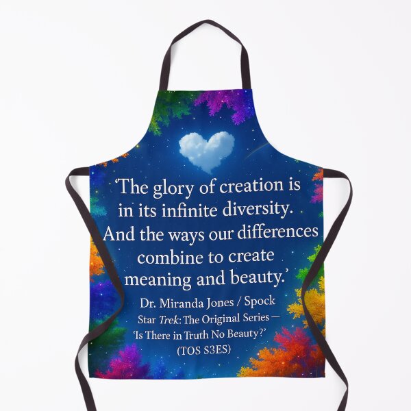 Item preview, Infinite Diversity – ✨TOS S3 E5 Quote (Reimagined) designed and sold by WheelieGdArt.
