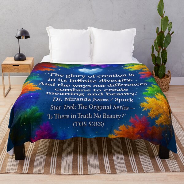 Item preview, Infinite Diversity – ✨TOS S3 E5 Quote (Reimagined) designed and sold by WheelieGdArt.