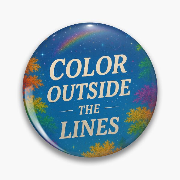 Item preview, Color Outside The Lines ✨ designed and sold by WheelieGdArt.