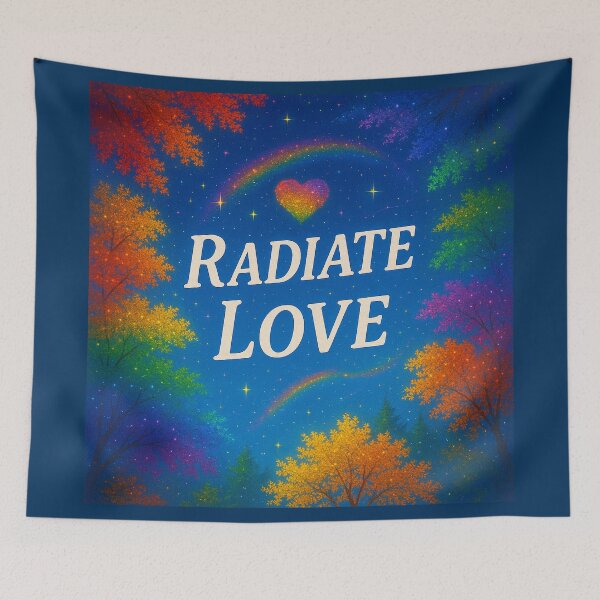 Item preview, Radiate Love ✨ designed and sold by WheelieGdArt.
