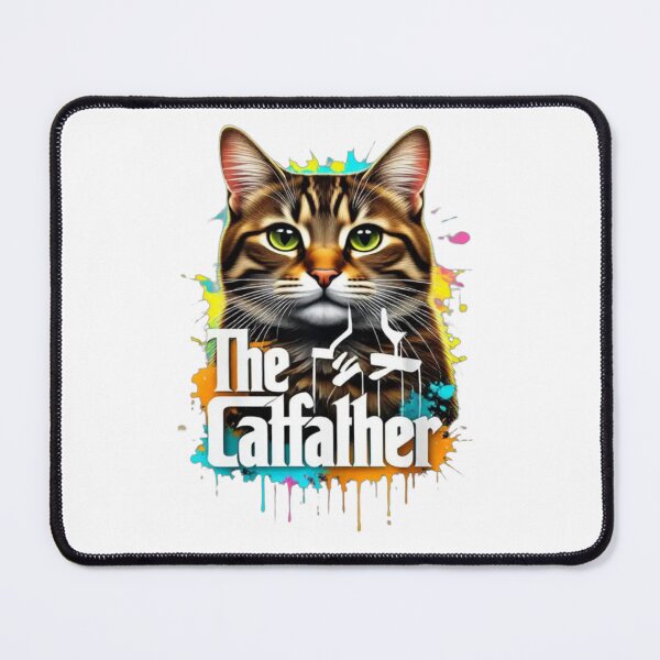 Item preview, Catfather Design – Funny Mafia Cat Graphic for Gifts & Apparel designed and sold by Sweet Dreams & Fantasia.