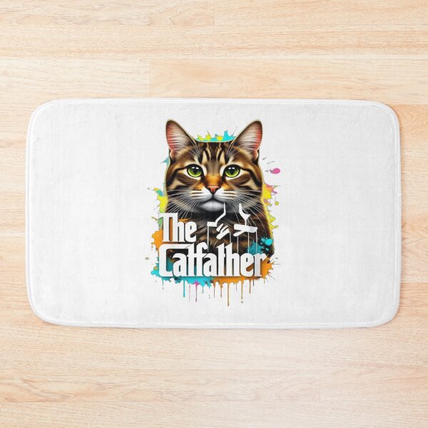 Item preview, Catfather Design – Funny Mafia Cat Graphic for Gifts & Apparel designed and sold by Sweet Dreams & Fantasia.