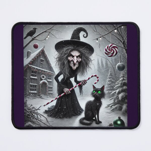 Item preview, Witches' Christmas in the Gloomy Forest designed and sold by LegademaArt.