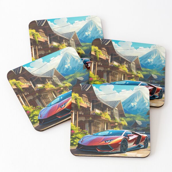 Item preview, Supercar bringing Italian drama to peaceful traditional neighborhood designed and sold by RevUpDesign.