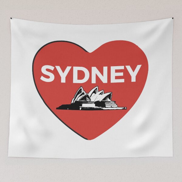 Item preview, Sydney heart designed and sold by Wolagno.
