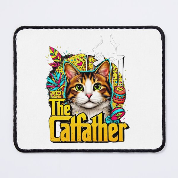 Item preview, Catfather Design – Funny Mafia Cat Graphic for Gifts & Apparel designed and sold by Sweet Dreams & Fantasia.