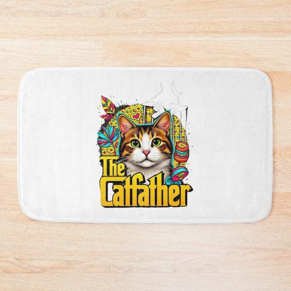 Item preview, Catfather Design – Funny Mafia Cat Graphic for Gifts & Apparel designed and sold by Sweet Dreams & Fantasia.