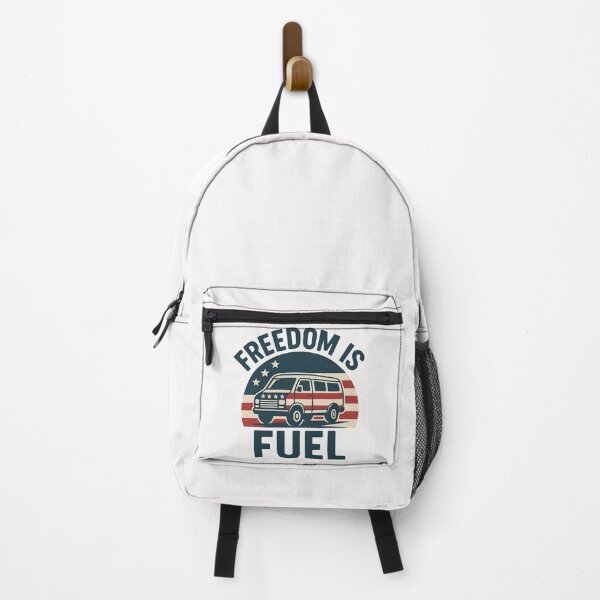 Item preview, Freedom Is Fuel – Patriotic Van Life Military Lifestyle designed and sold by SidTastic .