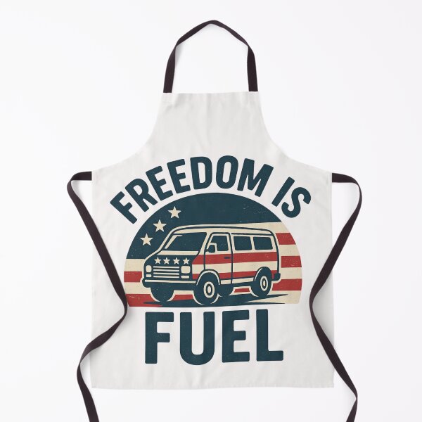 Item preview, Freedom Is Fuel – Patriotic Van Life Military Lifestyle designed and sold by SidTastic .