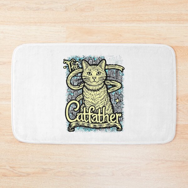 Item preview, Catfather Design – Funny Mafia Cat Graphic for Gifts & Apparel designed and sold by Sweet Dreams & Fantasia.