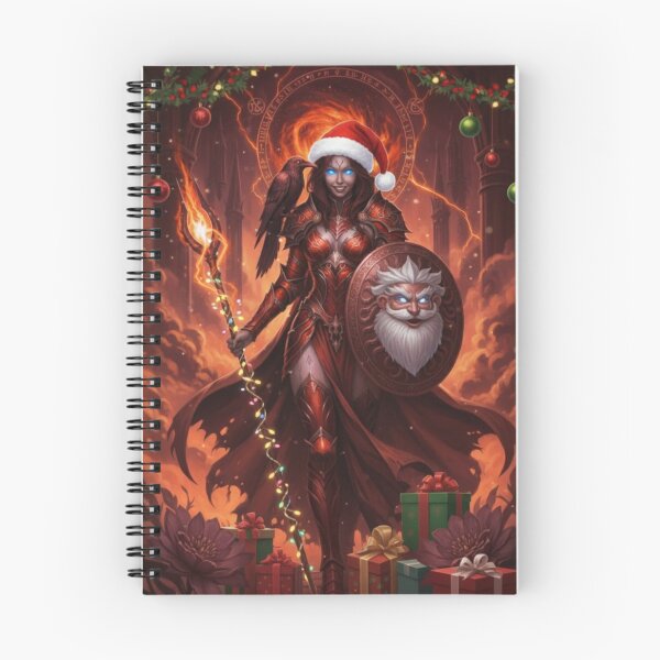 Item preview, Dark Fantasy Christmas Sorceress designed and sold by Soul Cipher.