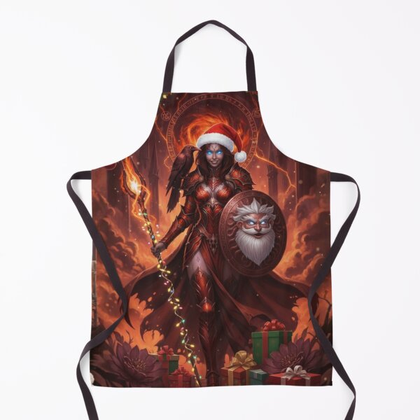 Item preview, Dark Fantasy Christmas Sorceress designed and sold by Soul Cipher.
