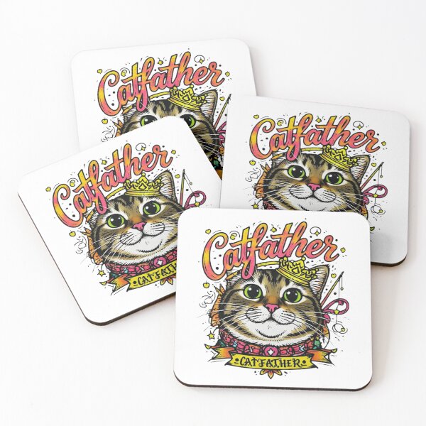 Item preview, Catfather Design – Funny Mafia Cat Graphic for Gifts & Apparel designed and sold by Sweet Dreams & Fantasia.