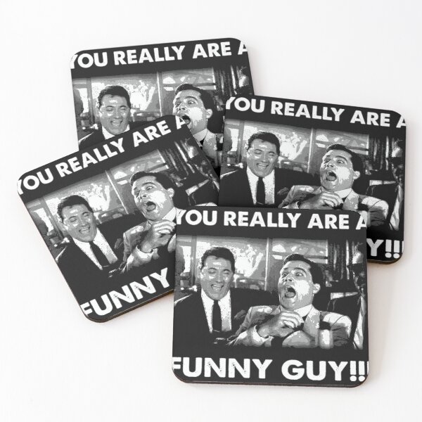 Item preview, You Really Are A Funny Guy Classic Mafia Movie Quote Vintage Meme Art designed and sold by kacylqxs.