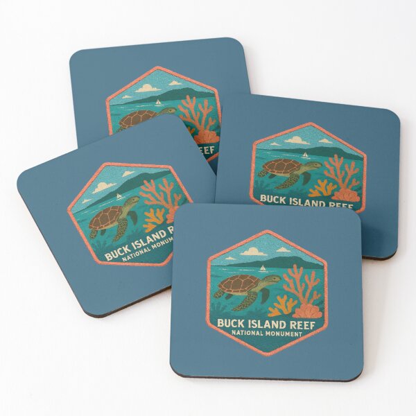 Item preview, Buck Island Reef National Monument  designed and sold by Broken Antler Designs .
