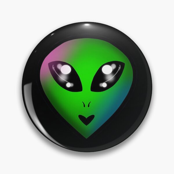Item preview, Happy Floating Alien Head designed and sold by marley-seraph.