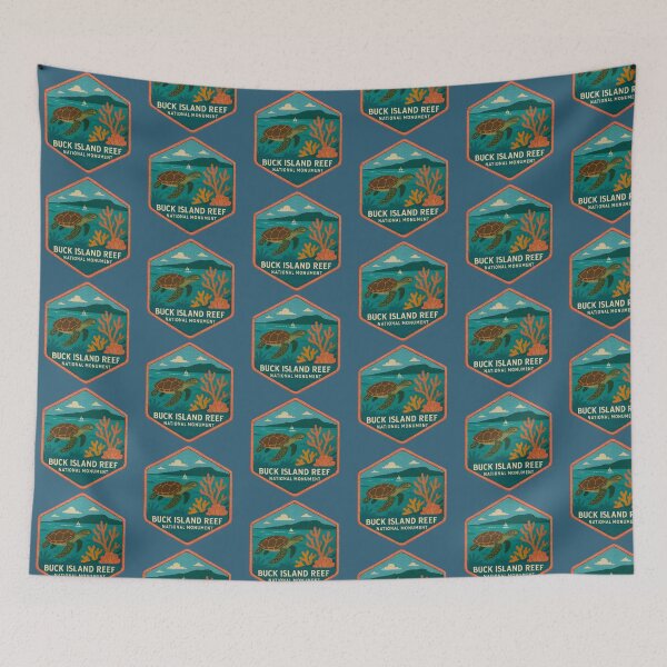 Item preview, Buck Island Reef National Monument  designed and sold by Broken Antler Designs .