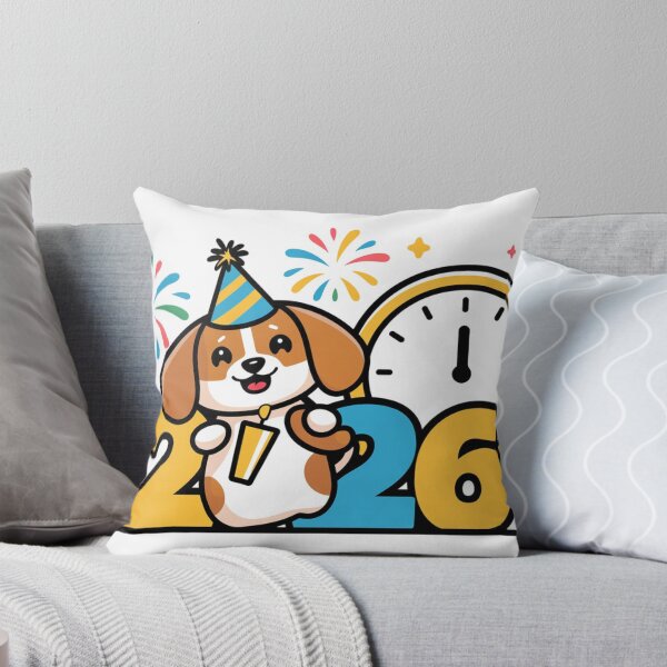 Item preview, Beagle's New Year Party 2026 designed and sold by NeatThingLover.