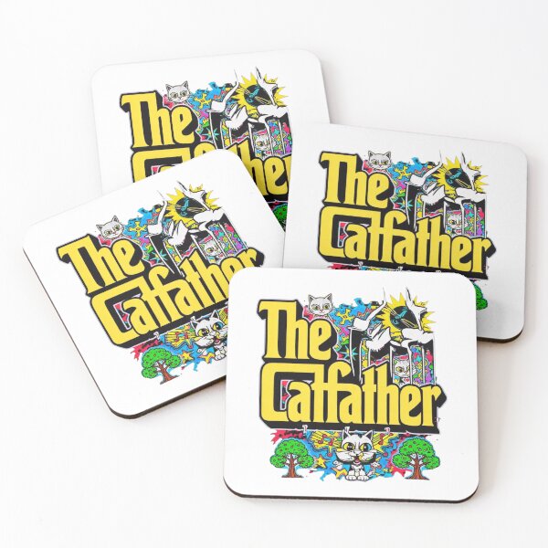 Item preview, Catfather Design – Funny Mafia Cat Graphic for Gifts & Apparel designed and sold by Sweet Dreams & Fantasia.