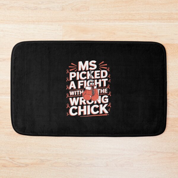 Item preview, MS Warrior MS Picked A Fight Multiple Sclerosis  designed and sold by SyntaxClaw.