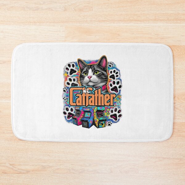 Item preview, Catfather Design – Funny Mafia Cat Graphic for Gifts & Apparel designed and sold by Sweet Dreams & Fantasia.
