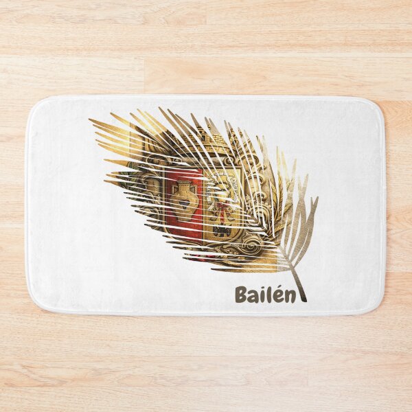 Item preview, Abstract Flag of Bailén – Feather Shape Design designed and sold by ArteJorge48.