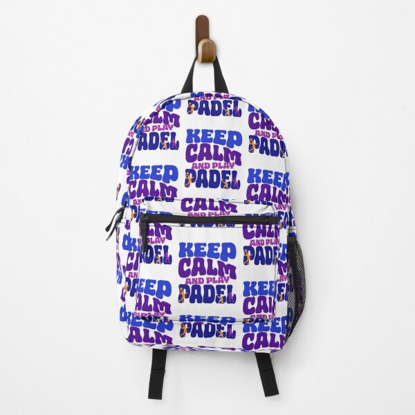 Item preview, Keep Calm and Play Padel Tennis Retro Bubble Font designed and sold by Mr Lee.