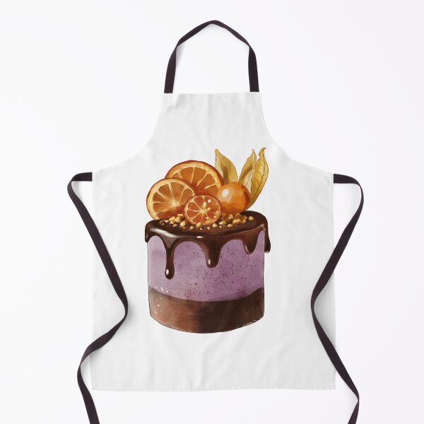 Item preview, Colorful dessert with chocolate topping and fruit slices on top designed and sold by Ms. Iryna.