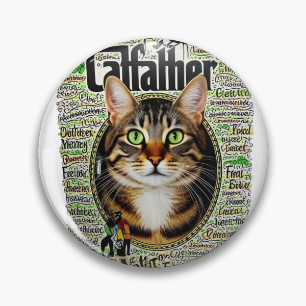 Item preview, Catfather Design – Funny Mafia Cat Graphic for Gifts & Apparel designed and sold by Sweet Dreams & Fantasia.