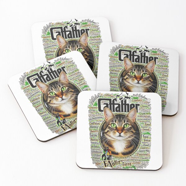 Item preview, Catfather Design – Funny Mafia Cat Graphic for Gifts & Apparel designed and sold by Sweet Dreams & Fantasia.