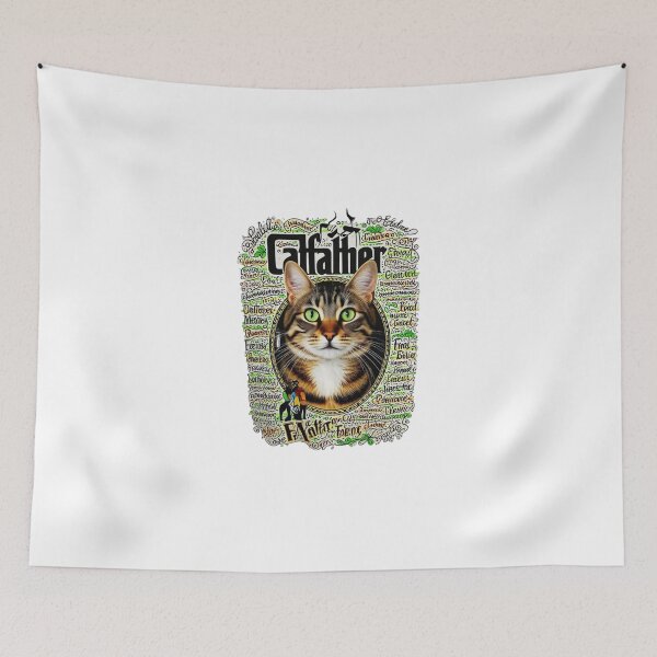 Item preview, Catfather Design – Funny Mafia Cat Graphic for Gifts & Apparel designed and sold by Sweet Dreams & Fantasia.