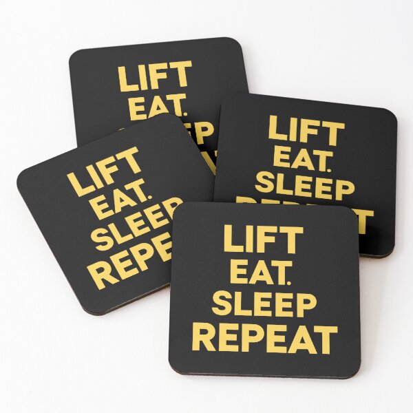 Item preview, Lift, Eat, Sleep, Repeat designed and sold by Haji Kamora.